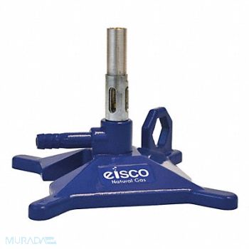 EISCO SCIENTIFIC No Tip Bunsen Burner Micro Natural Fuel, 52TA22