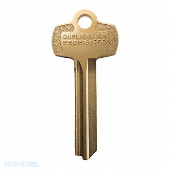 STANLEY Key Blank Keyway DD Standard Type 7 Pins, 52VT57