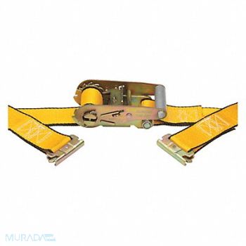 KINEDYNE Tie Down Strap Ratchet Poly 20 ft., 52XH71