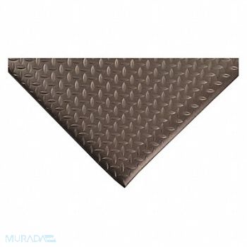 NOTRAX Antifatigue Mat Black 2ft. x 3ft., 9CY97