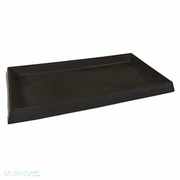 ULTRATECH Spill Tray Black Spill Cap. 16.5 gal., 53CN48