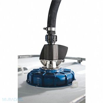 PIUSI Coupler Stainless Steel 3/4 Hose Barb, 53DR88