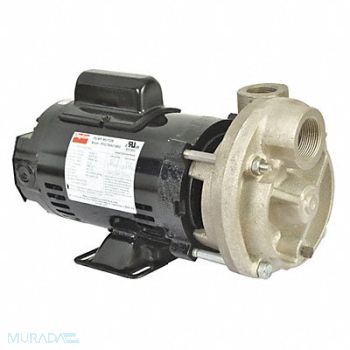 DAYTON Turbine Pump 1 HP 115 to 230V 3450 rpm, 53EC05
