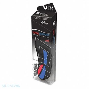 SPENCO J5461 Insole Men s 8 to 9 Women s 9 to 10 PR, 53HX73