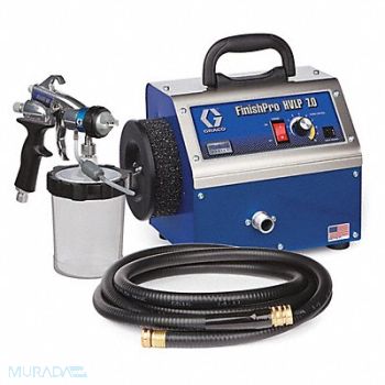 GRACO HVLP Paint Sprayer 4 Stages 1 qt. Tank, 53JT58
