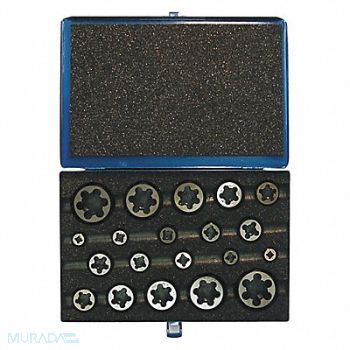 GREENFIELD THREADING Die Set UN HSS 20pc, 53PT21
