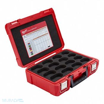 MILWAUKEE Tool Case Red Plastic, 53RG09