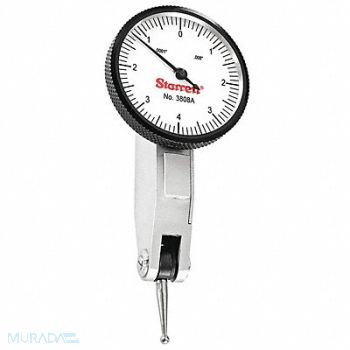 STARRETT Dial Test Indicator Set 1-1/4 White, 53VD51