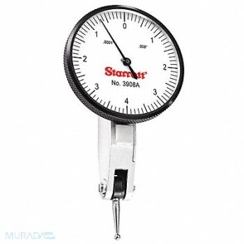 STARRETT Dial Test Indicator Set 1-9/16 White, 53VD59