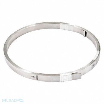 STARRETT Feeler Gauge Stock Roll Finish Unfinish., 53VF03