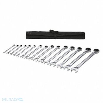 WESTWARD Combo Wrench St Steel Fll Plish Standard, 54DG26