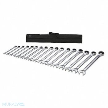 WESTWARD Combo Wrench St Steel Fll Plish Standard, 54DG27