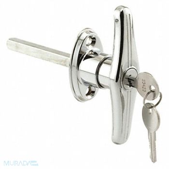 PRIME-LINE T Latching Handle Zinc Silver, 54DR79