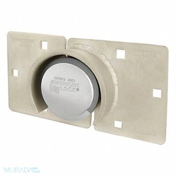 AMERICAN LOCK Van Locks with Hasp Steel, 54DX32