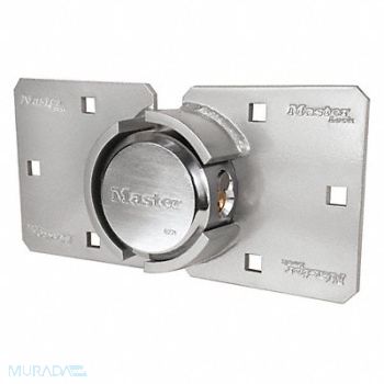 MASTER LOCK Van Locks with Hasp Zinc Die-Cast, 54DX34