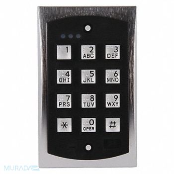 LINEAR Access Control Keypad 4-1/2 H, 54GC29
