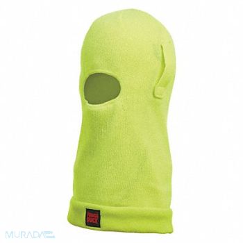 TOUGH DUCK Balaclava Hi-Viz Green Universal, 54GY72