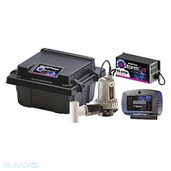 LIBERTY PUMPS Back-up Pump 12VDC No Switch 1-1/2 FNPT, 54JG91