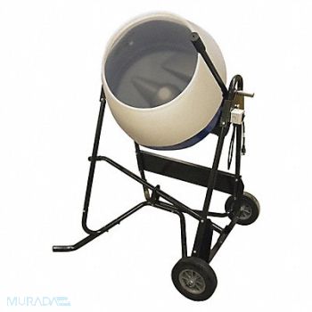 MARSHALLTOWN Concrete Mixer Polyethylene Drum 219 lb., 54WK43