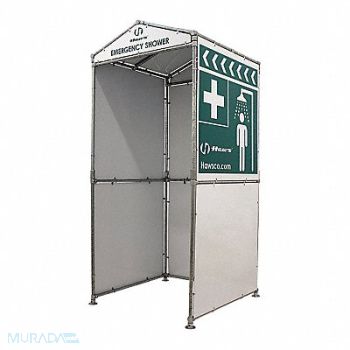 HAWS Emergency Three Sided Enclosure White, 54XJ24