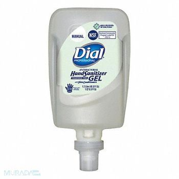 DIAL PROFESSIONAL Hand Sanitizer Gel 1173mL Size PK3, 55EP05