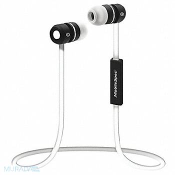 MOBILESPEC Wireless Earbuds Bluetooth Black/White, 55FA75
