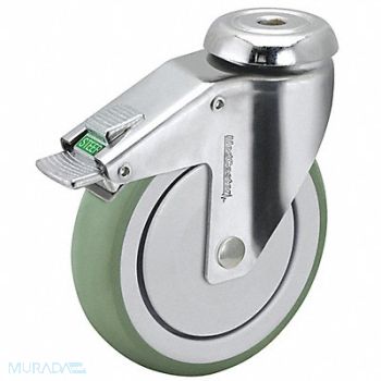 MEDCASTER Bolt-Hole Caster Swivel 5 Wheel Dia, 56HC28