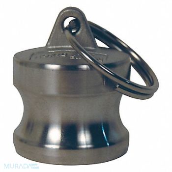 DIXON VALVE COUPLING Dust Plug Type DP 316 SS 3/4, 55MH73