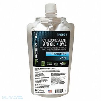 TRACERLINE UV Leak Detection Dye 5 oz Size, 55NP63