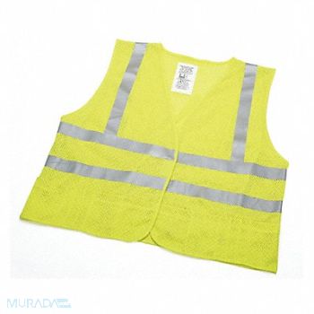 ABILITY ONE Flame Resistant High Visibility Vest, 55VE41
