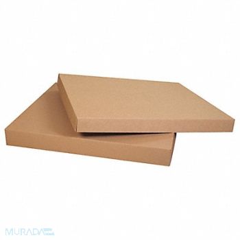 GRAINGER APPROVED Gaylord Lid Double Wall 48 ECT Kraft, 55VJ85