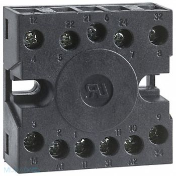 SCHNEIDER Relay Socket Octal 11 Pins 5 A, 55WL08