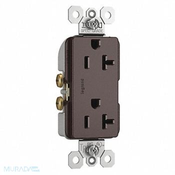 LEGRAND Receptacle Straight Blade 20A NEMA 5-20R, 56FN08