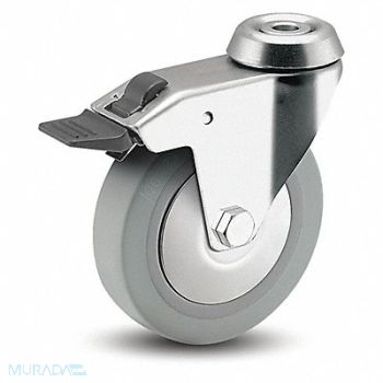 MEDCASTER Bolt-Hole Caster Swivel 3 Wheel Dia, 56HC24