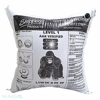 SHIPPERS PRODUCTS Dunnage Bag Industrial Poly-Woven PK300, 56HU23