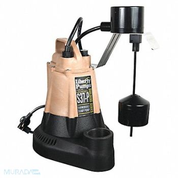 LIBERTY PUMPS Submersible Sump Pump HP 1/3 115V 60 Hz, 56KD66