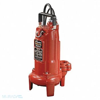 LIBERTY PUMPS Sewage Ejector Pumps HP 1/2 115V 60 Hz, 56KD69