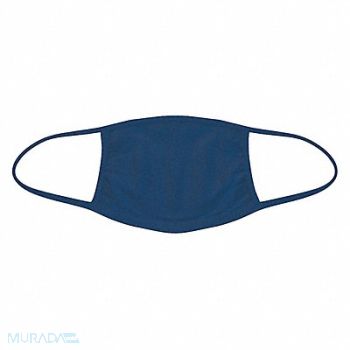 INTERNATIONAL ENVIROGUARD Face Mask Navy Cotton Resuable PK10, 56LG22