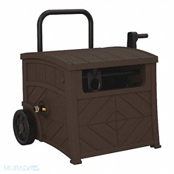 SUNCAST Garden Hose Reel Cabinet 12 in Resin, 56LV33