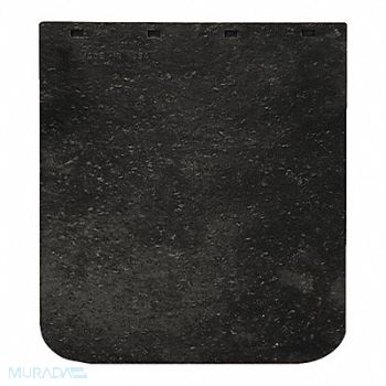 BUYERS PRODUCTS Mudflap HD Black Rubber 18x20 PK2, 575T19