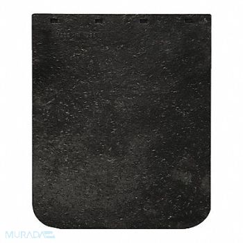 BUYERS PRODUCTS Mudflap HD Black Rubber 20x24 PK2, 575T21