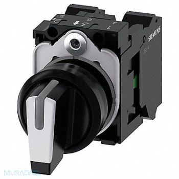 SIEMENS Selector switch illuminable 22 mm rou, 56JX04