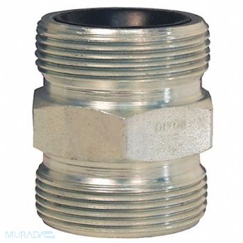 DIXON VALVE COUPLING Ground Joint Spud Dbl 3 NPSM Iron, 58CW12