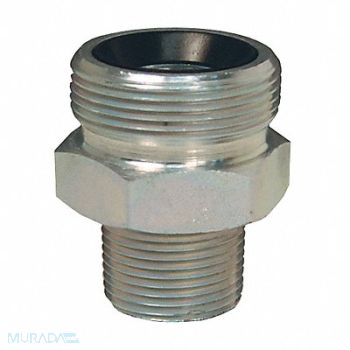 DIXON VALVE COUPLING Ground Joint Spud Dbl 3/4 x1 NPT NPSM, 58CZ42