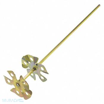 KRAFT TOOL Jiffler Mixer 2 2-1/2 Wheels, 58FC18