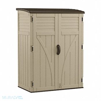 SUNCAST Verticle Resin Shed 54 cu ft., 58KM66