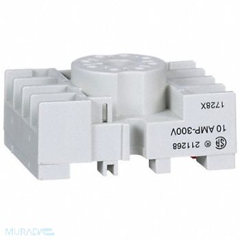 SCHNEIDER ELECTRIC Relay Socket Standrd Octal 8 Pin 2.40 L, 5B586