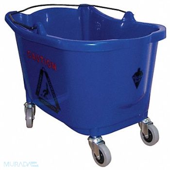 TOUGH GUY D8083 Mop Bucket Blue 8 3/4 gal, 5CJJ1