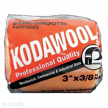 PREMIER Roller Cover 3 L 3/8 Nap Polyester/Wool, 5CVP2