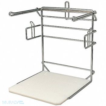 GRAINGER APPROVED Bag Rack Dispenser Countertop 12 in W, 5DUT6